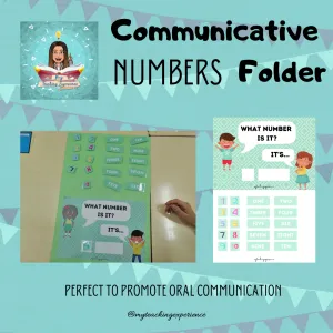 Numbers Communicative Folder