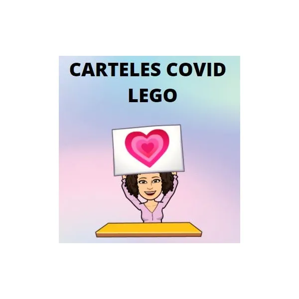 Carteles Covid Lego