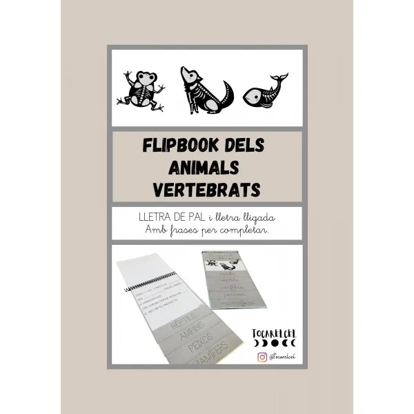 Flipbook animals vertebrats