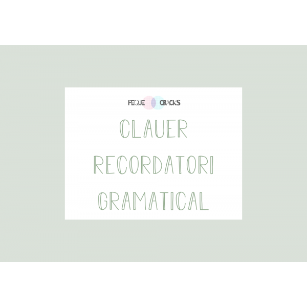 Clauer_Recordatori gramatical_CAT