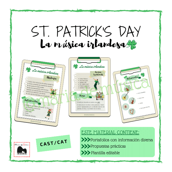 St. Patrick's day Música irlandesa