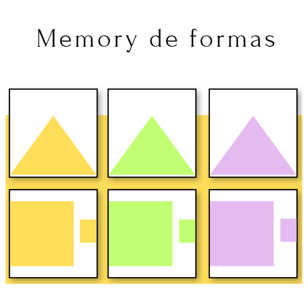 MEMORY DE FORMAS