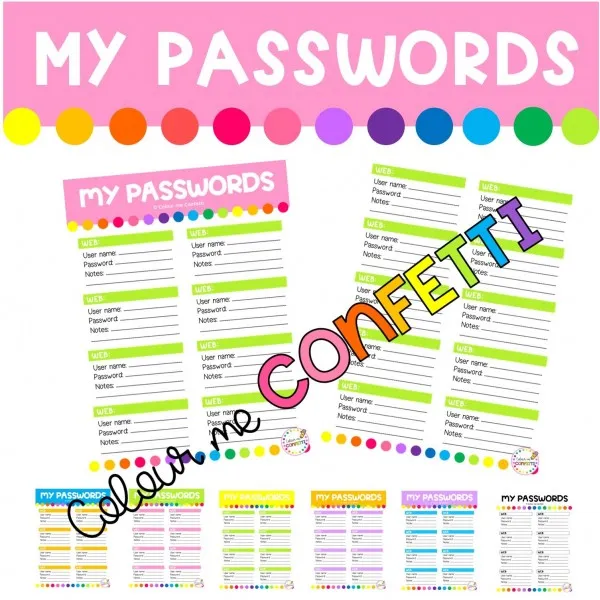 My Passwords - Register