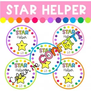 Star Helper - Brag Tag