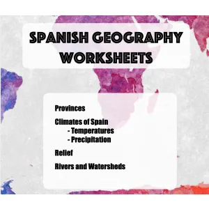 Spanish Geography: provinces, rivers, relief and climates