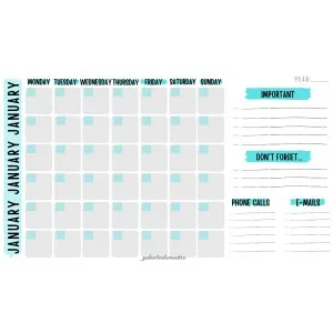 MONTHLY PLANNER 2020/2021 (ENG)