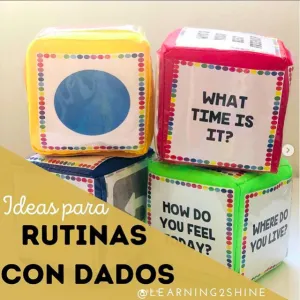 CARDS FOR BIG DICES: SPEAKING ROUTINES