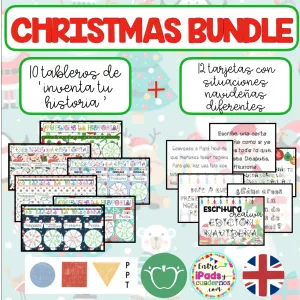 CHRISTMAS PACK: INVENT YOUR STORY BOARDS + CREATIVE WRITING CARDS!