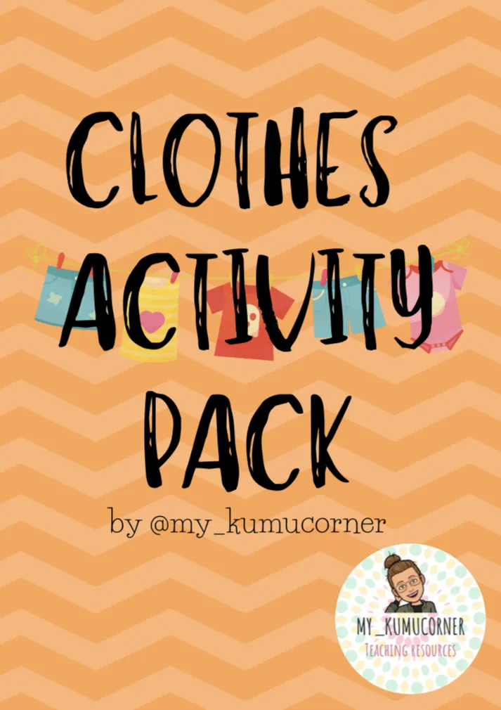 Clothes activity pack