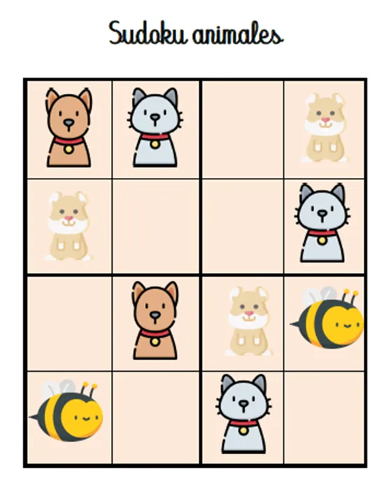 Sudoku animales