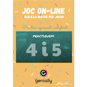 JOC ON-LINE FET AMB GENIAL.LY - PRACTICA 4 i 5