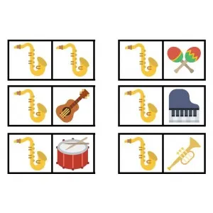 Dómino - Instrumentos musicales
