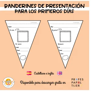 BANDERINES DE PRESENTACIÓN (CAS-ING)