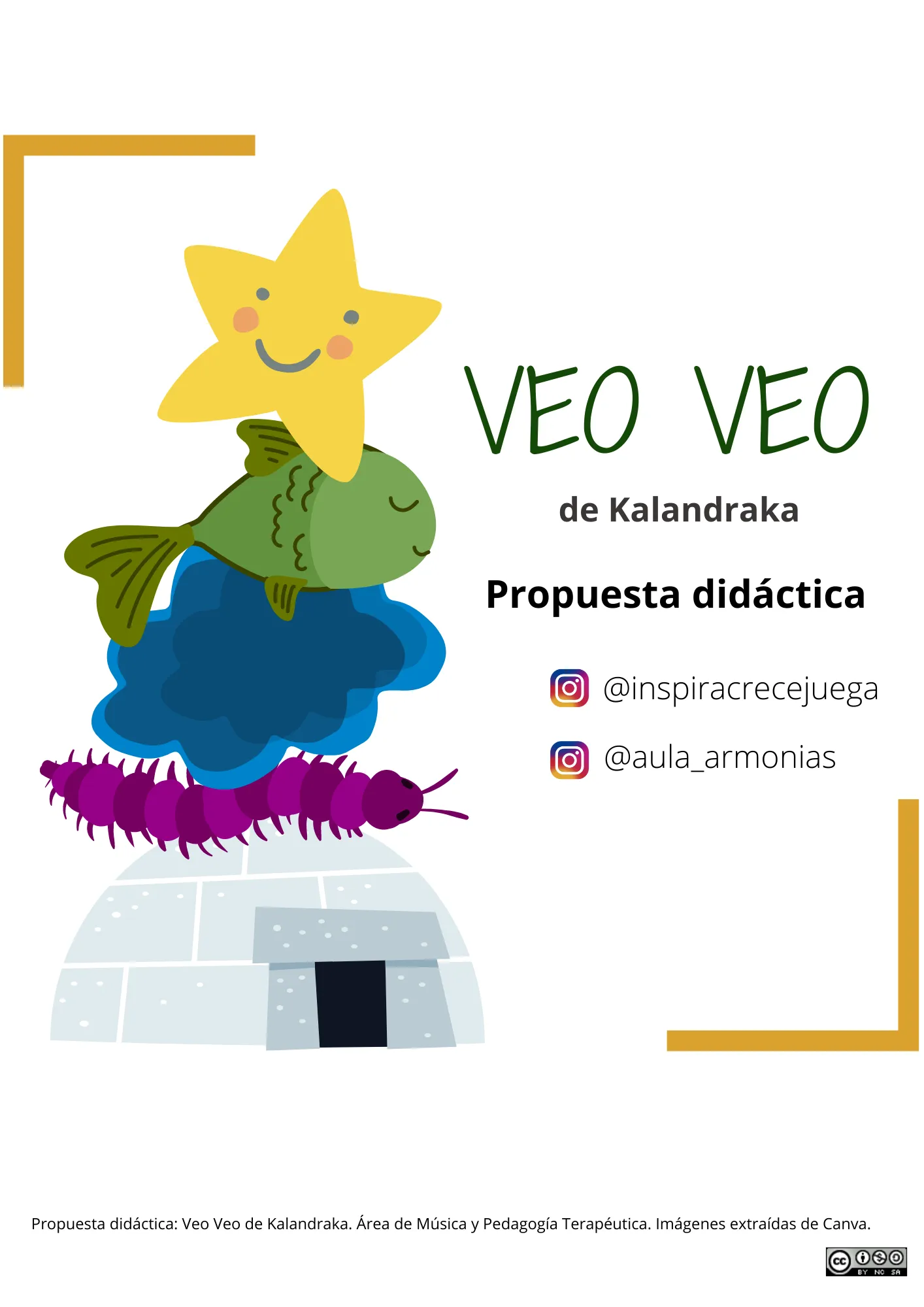 CUENTO MUSICAL: VEO VEO