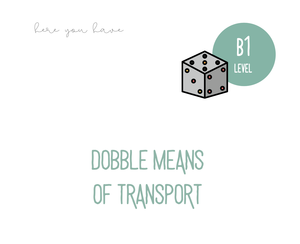 GAME: DOBLE MEANS OF TRANSPORT