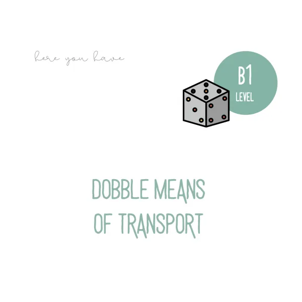 GAME: DOBLE MEANS OF TRANSPORT