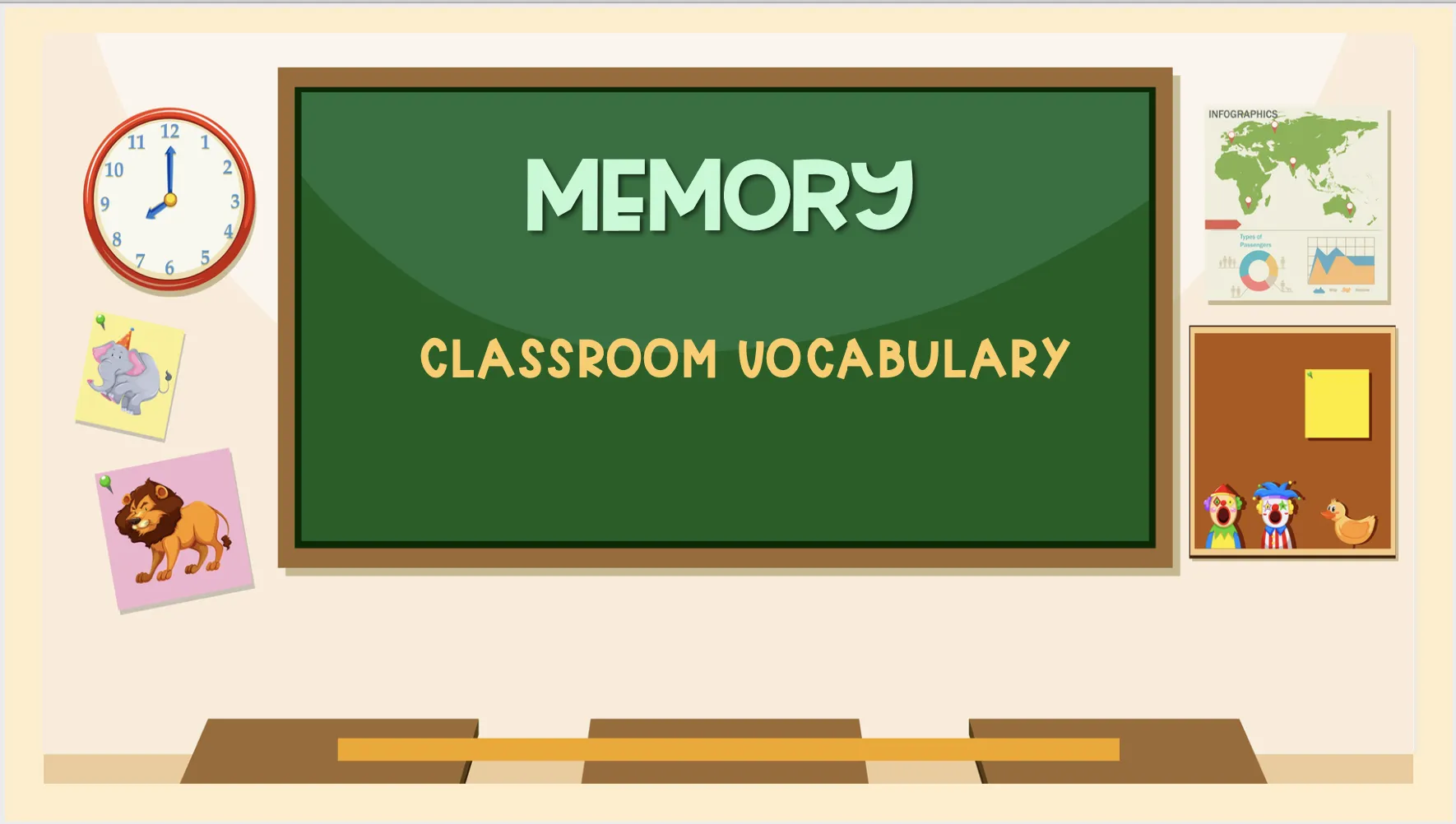 MEMORY: classroom vocabulary