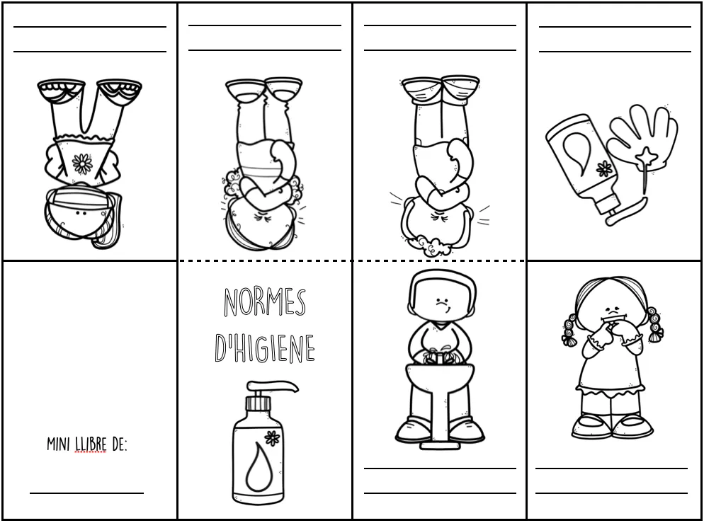 Mini llibre Normes d'higiene (2n-3r cicle)