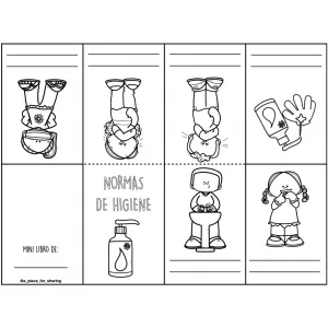 Mini libro Normas de higiene (2º-3r ciclo)