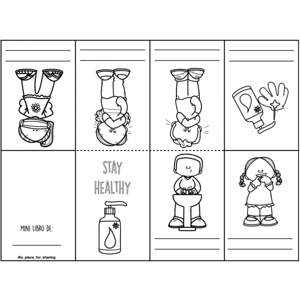 Stay Healthy mini book (2nd-3rd cicle)