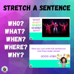 Strech a sentence