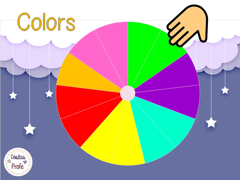 Ruleta de los colores (Wheel of colors)