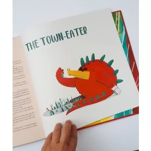 "The town eater" puppets and activities for storytelling
