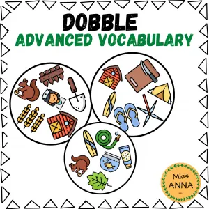 Advanced Vocabulary DOBBLE