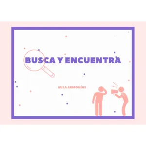 BUSCA Y ENCUENTRA