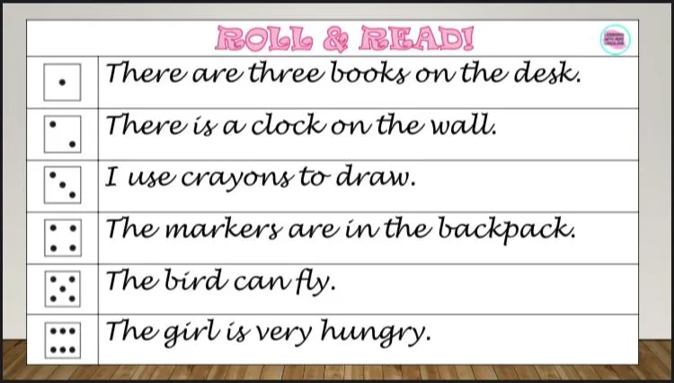 Roll & Read 2nd Grade