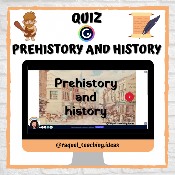 Genially (quiz): Prehistory and History.