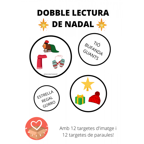 DOBBLE LECTURA DE NADAL