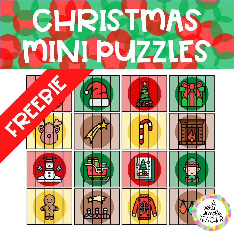CHRISTMAS: Mini puzzles