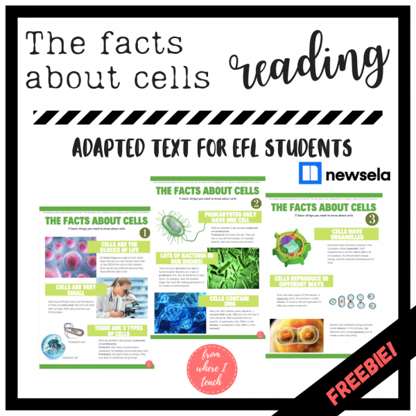 ALL ABOUT CELLS - Text for EFL students