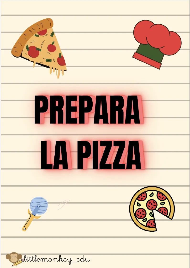 ¡Prepara la pizza!
