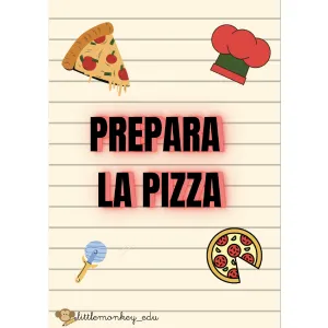 ¡Prepara la pizza!
