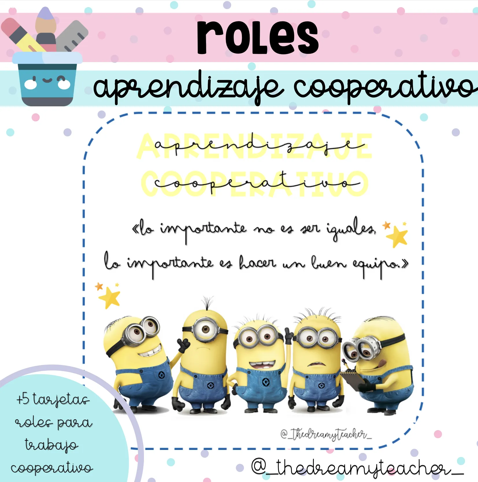 Roles Aprendizaje Cooperativo
