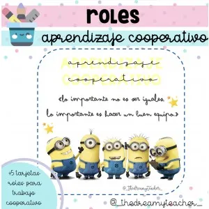 Roles Aprendizaje Cooperativo