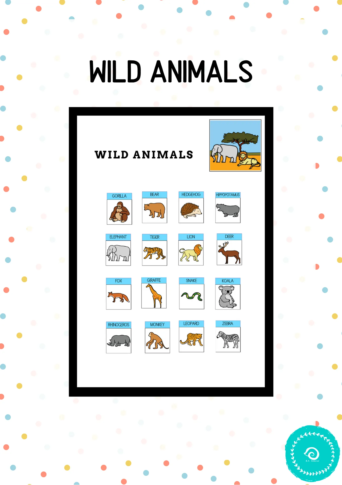 Wild animals (pictos)