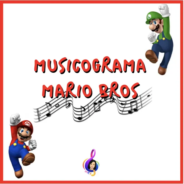 MATERIAL MUSICOGRAMA MARIO BROS