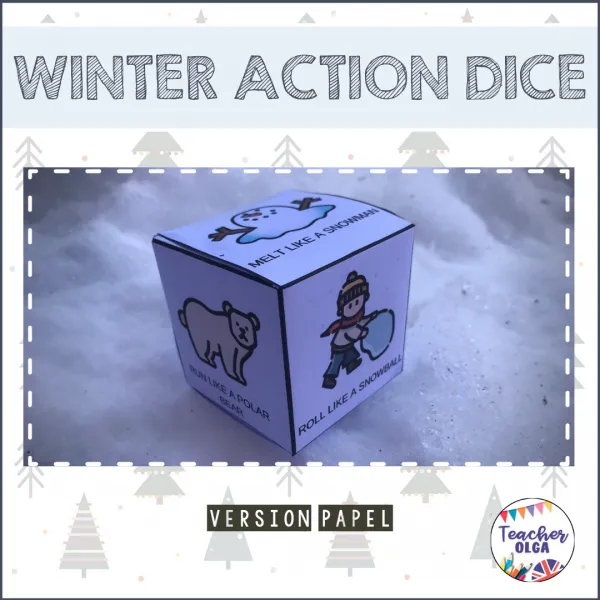 Winter action dice
