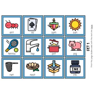 JOLLY PHONICS Memory game (All sets)