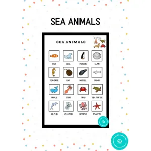 Sea animals (pictos)