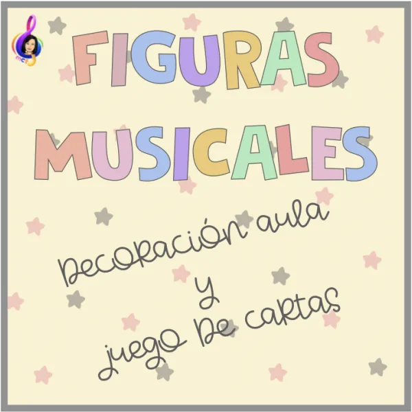 FIGURAS MUSICALES: DECORACIÓN AULA Y JUEGO