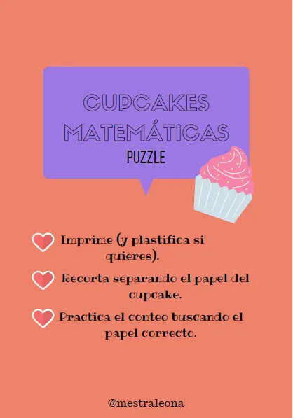 Cupcakes matemáticas