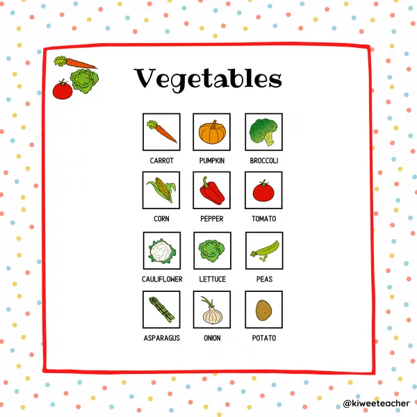 Vegetables (pictos)