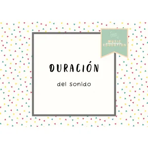 DURACIÓN DEL SONIDO