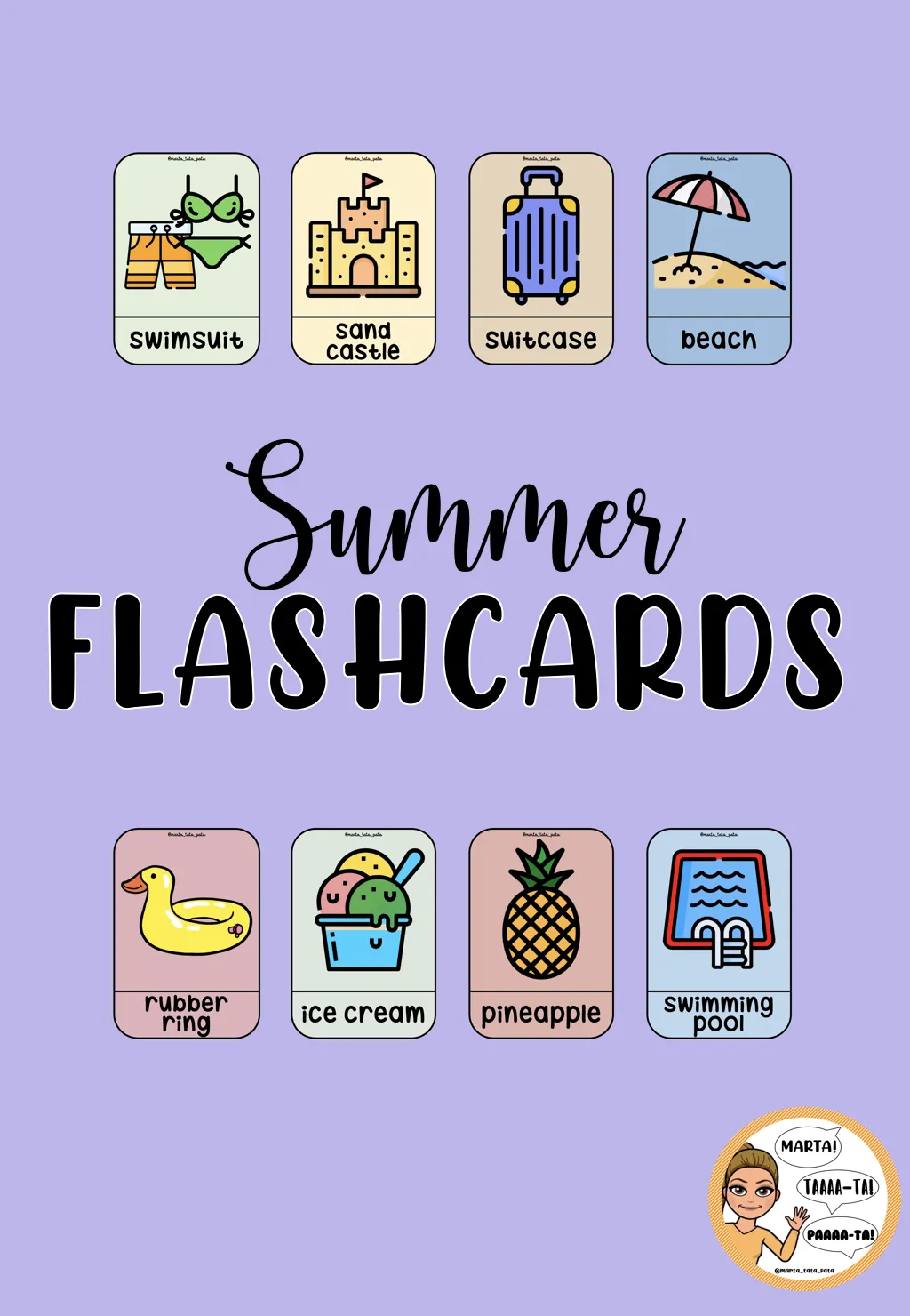 Summer flashcards
