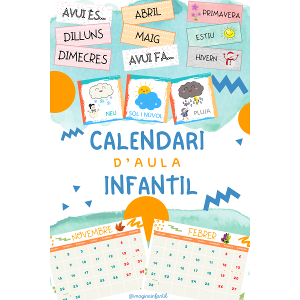 Calendari d'aula - Infantil