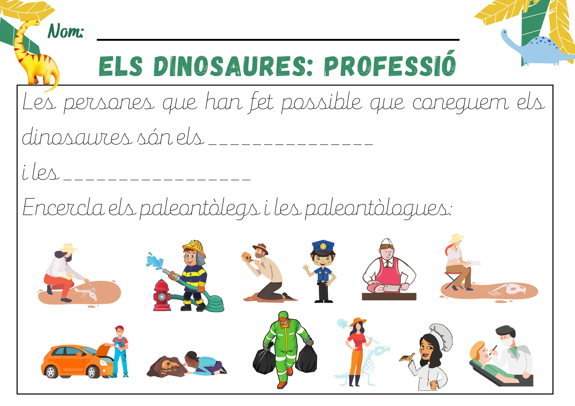 Projecte dinosaures